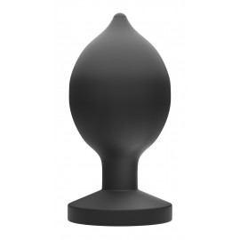 Anos RC Inflatable Butt Plug with Vibration Black