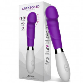 LateToBed Louver Silicone Vibe Purple