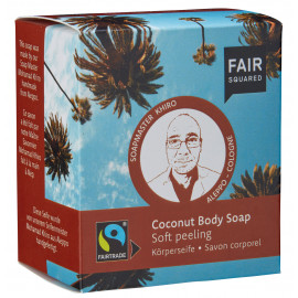 Fair Squared Coconut Body Soap Peeling 160g