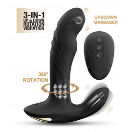 Dorcel Multi P-Joy Prostate Massager with Remote Control Black