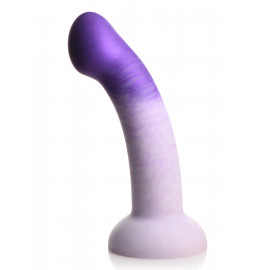 Strap U G-Swirl G-Spot Silicone Dildo Purple