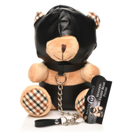 Master Series Hooded Teddy Bear Plush Tan