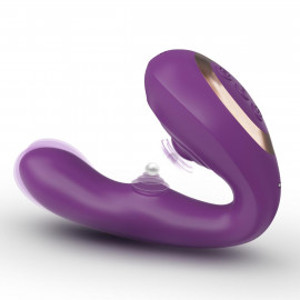 Tracy's Dog G-spot Clitoral Vibrator Purple
