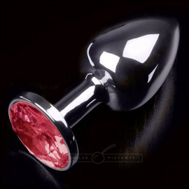 Dolce Piccante Jewellery Small Silver Ruby