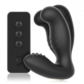 Ibiza Anal Massager Remote Control 10x3.5cm Black