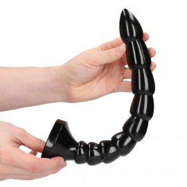Ouch! Stacked Anal Snake Black 30cm