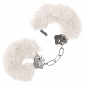California Exotics Ultra Fluffy Furry Cuffs White