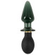 Anos Double-ended Butt Plug with Vibration Black