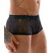 Svenjoyment Tight Transparent Lace Pants 2133202 Black