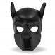 InToYou BDSM Line Hound Dog Hood with Removable Muzzle Black