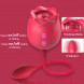 Paloqueth Rose Clitoral Licking Vibrator 9 Licking Modes & 9 Vibrations Red