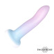Engily Ross Dildox Color Gradient Liquid Silicone Dildo S 13.6cm Blue-Pink