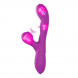 Action Noxu Vibe with G-Spot Pulsation, Suction & Vibrating Tongue Purple