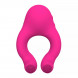 Action Sinqy Vibrating and Suction Ring with Remote Control 3 Motors Pink