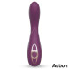 Action Vinca Triple Function Vibrator with Clit Hitting Ball & Thrusting Purple