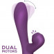 Action No. Eighteen Vibrator and Sucker with Oscillating & Finger Function Purple