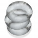 Oxballs Fat Willy 3-Pack Cockrings Clear