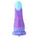 HiSmith HSA139 Soft Silicone Dildo KlicLok 19cm Purple