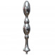 HiSmith HSA108 Metal Bead Anal Dildo KlicLok 8.48