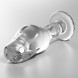 Ibiza Nebula Model 6 Anal Plug Borosilicate Glass 12.5x4cm Clear