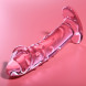 Ibiza Nebula Model 19 Dildo Borosilicate Glass 18.5x4cm Pink
