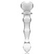 Ibiza Nebula Model 21 Dildo Borosilicate Glass 20.5x3.5cm Clear
