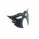 Kiotos Cat Mask Open Mouth Black