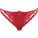 Axami Set V-9771 Bra, Garter Belt & String Red