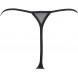 Axami Set V-9891 Bra, Garter Belt & String Black-Beige